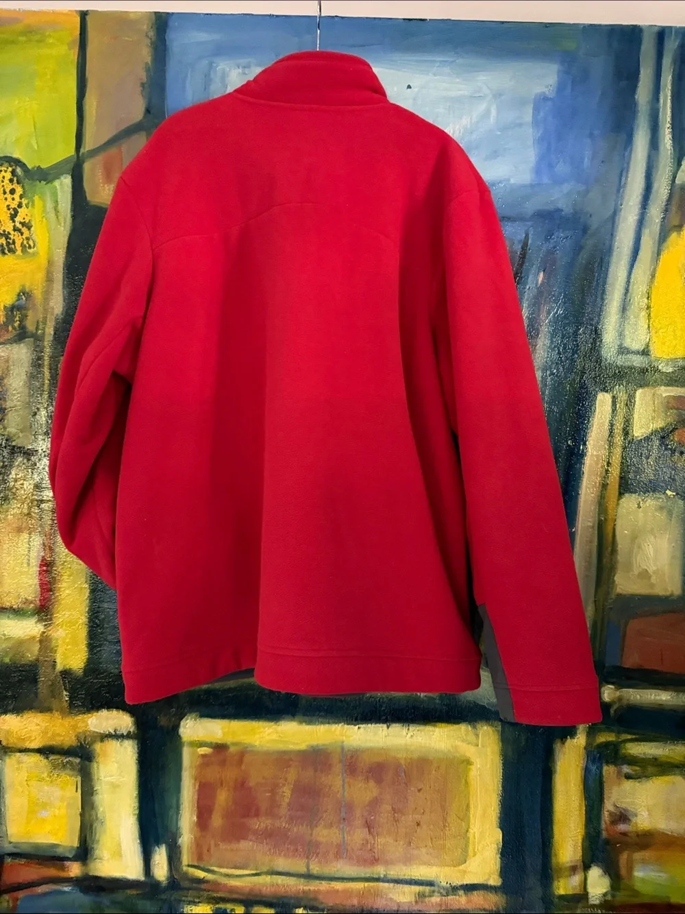 The North Face Men's Red and Grey Jacket size XL